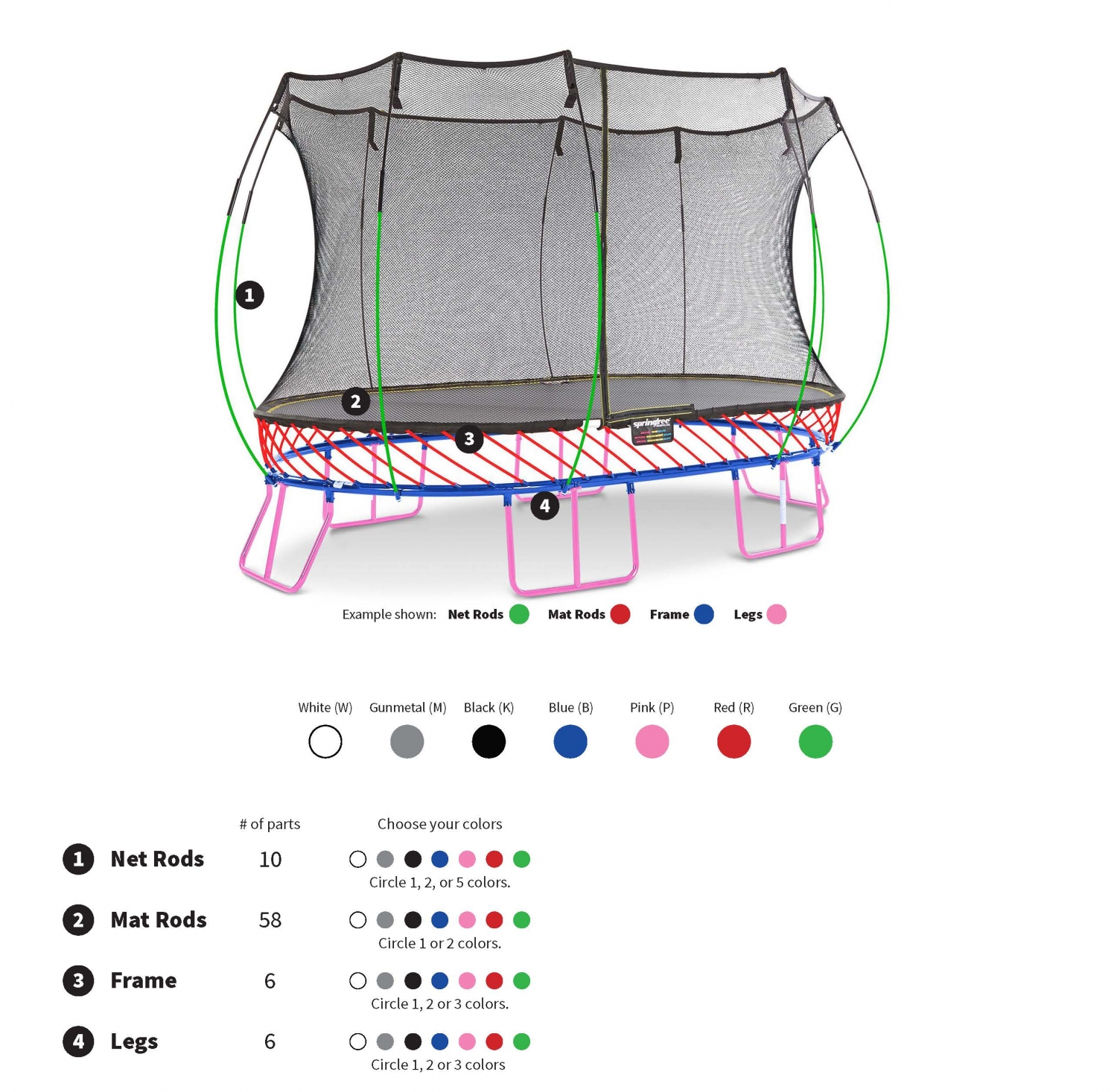Springfree S155 13 x 13 Jumbo Square Trampoline – Toledo Playsets ...