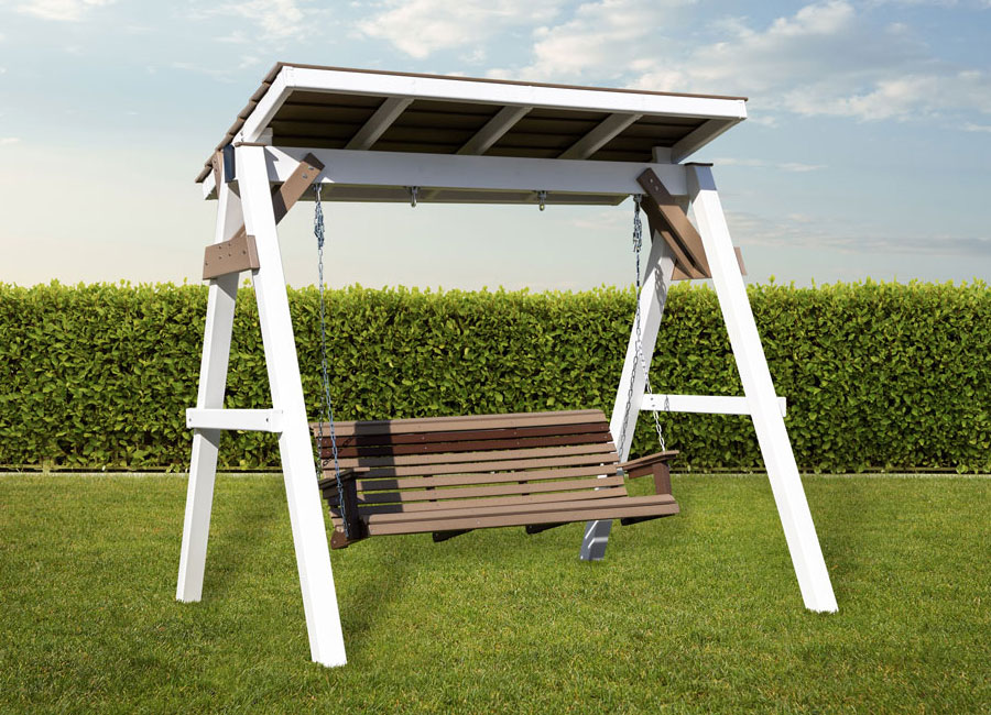 Weaver-A-Frame-#102-Porch-Swing-A-Frame-(pg2)-Poly Roof