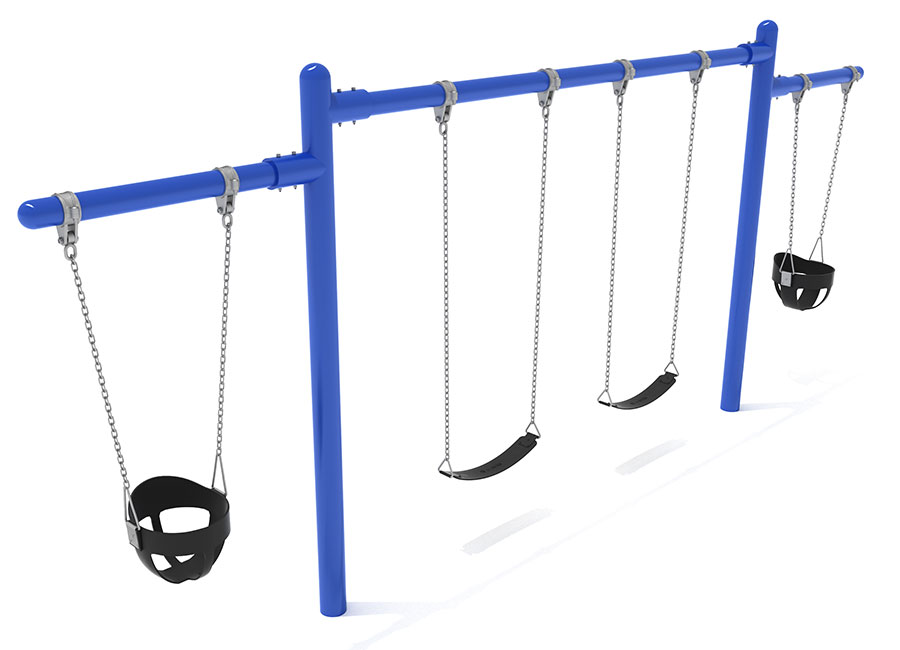 1-Bay-2-Cantilever-Frame-Blue