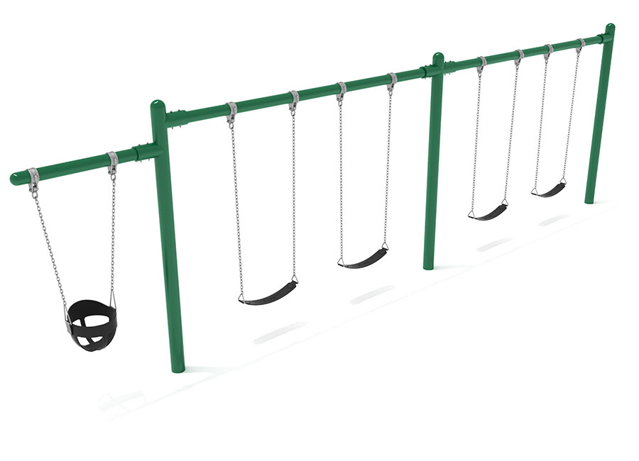 2-Bay-1-Cantilever-Frame-Green