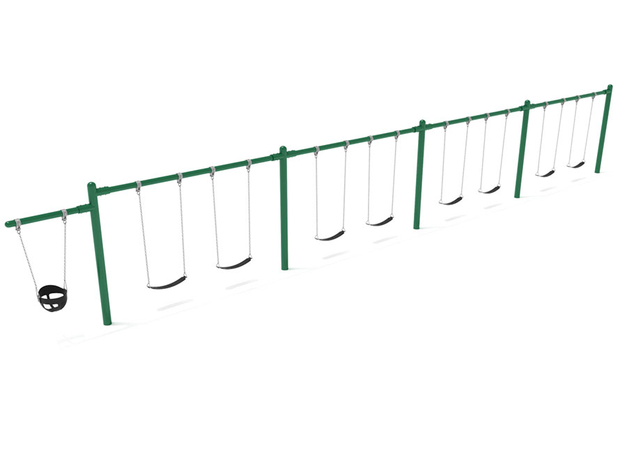 4-Bay-1-Cantilever-Frame-Green