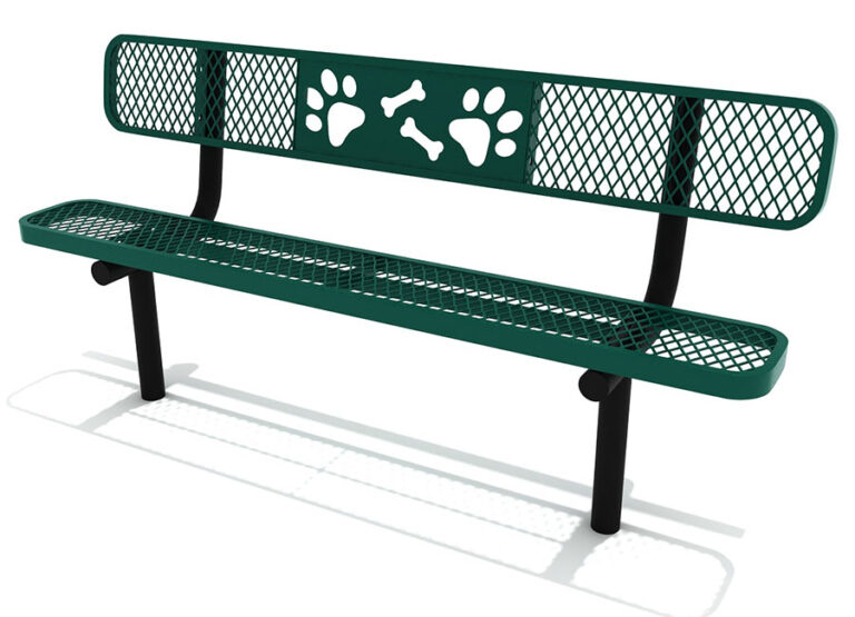 6 ft Dog Park Bench