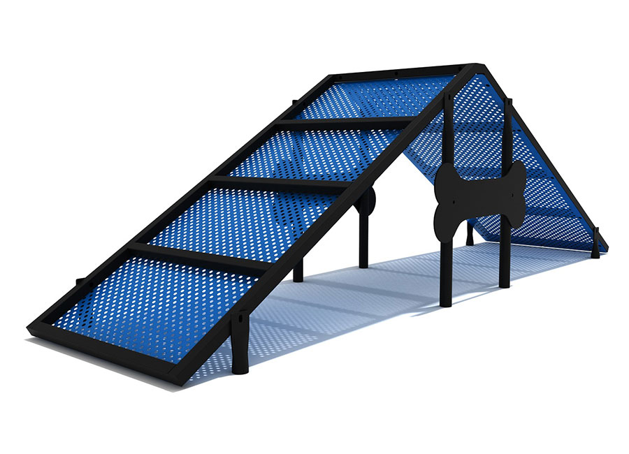 Dog-A-Fram-Agility-Ramp-Blue