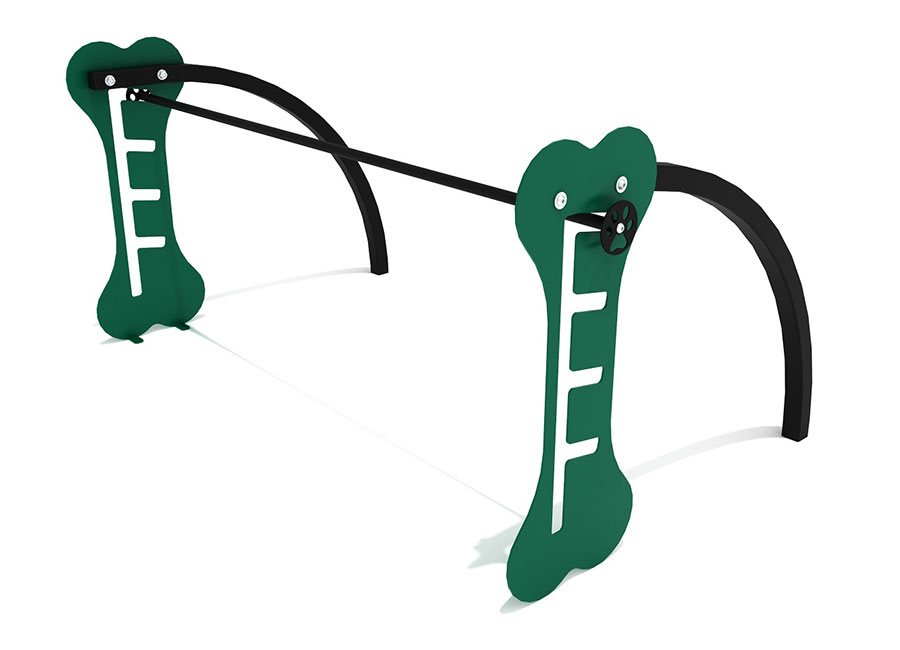 Dog-Bone-Jump-Bar-Green