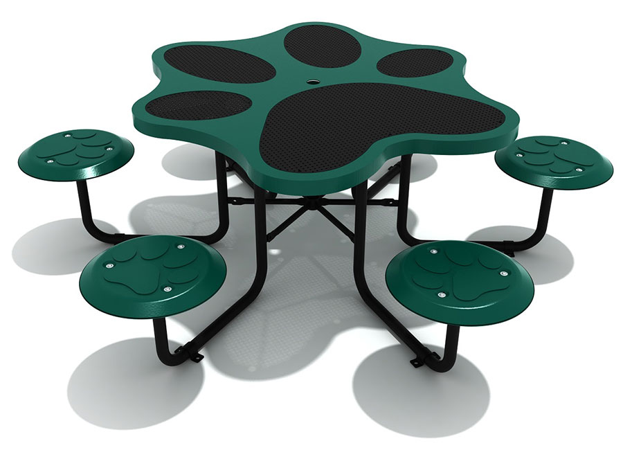 Paw-Print-Table-Green