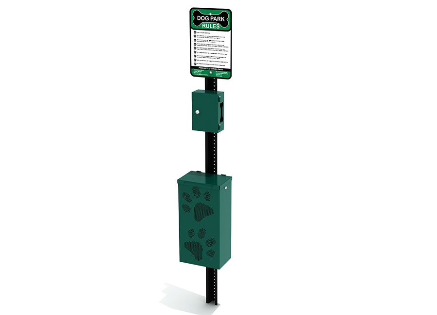 Pet-Waste-Station-Green
