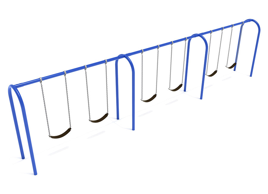 Three-Bay-Arch-Swing-Blue