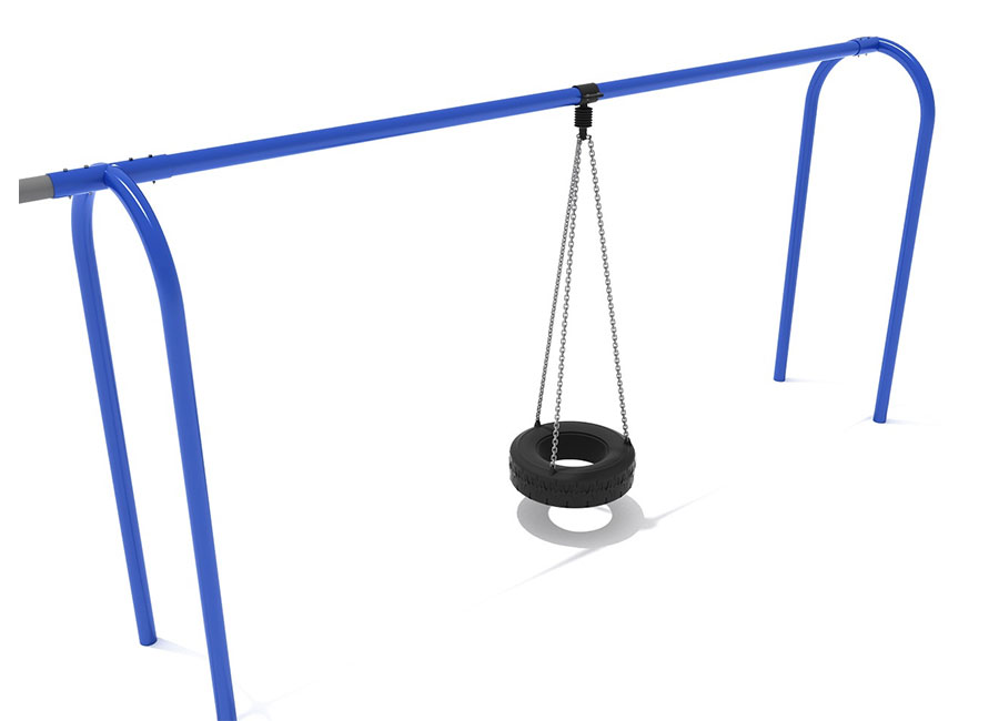 Tire-Bay-Arch-Swing-Blue
