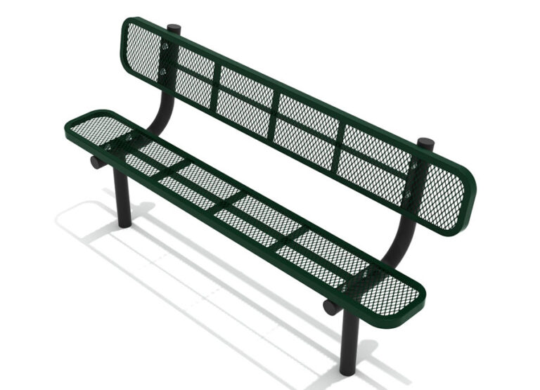 6 ft. Expanded Steel Bench